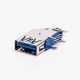 Offer USB 3.0 Flag Type Female Type A 90 Degree DIP Through Hole Offer USB 3.0 Flag Type Female Type A 90 Degree DIP Through Hole