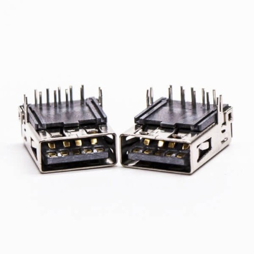 Offer USB3.0 Harpoon Female 90 Degree Through Hole for PCB Mount Offer USB3.0 Harpoon Female 90 Degree Through Hole for PCB Mount