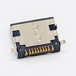 SMT iphone USB Connector 10Pin Female for iPhoneX/8/7/6 for Apple Lightning