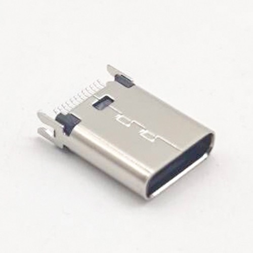 Type C Edge Mount Through Hole Connector Female 24 Pin Type C Edge Mount Through Hole Connector Female 24 Pin