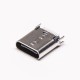 Type C Edge Mount Through Hole Connector Female 24 Pin Type C Edge Mount Through Hole Connector Female 24 Pin