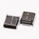Type C Edge Mount Through Hole Connector Female 24 Pin Type C Edge Mount Through Hole Connector Female 24 Pin