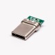 Type C Straight Quick Male PCB Mount USB3.0 Connector Type C Straight Quick Male PCB Mount USB3.0 Connector