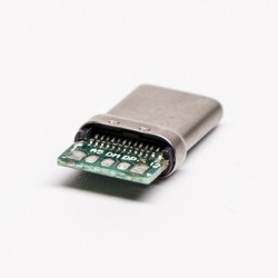 Type C Straight Quick Male PCB Mount USB3.0 Connector