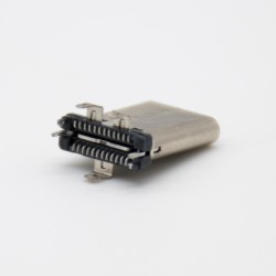 Type C USB Connector 24 Pin Male Straight SMT Type