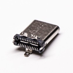 Type C USB Straight Female 180 Degree SMT for PCB Mount