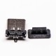 Type C USB Straight Female 180 Degree SMT for PCB Mount Type C USB Straight Female 180 Degree SMT for PCB Mount