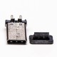 Type C USB Straight Female 180 Degree SMT for PCB Mount Type C USB Straight Female 180 Degree SMT for PCB Mount
