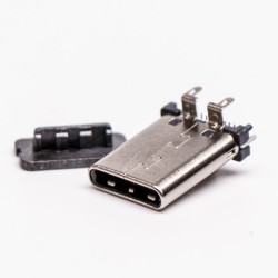 Type C Vertical Type Male SMT Through Hole for PCB Mount