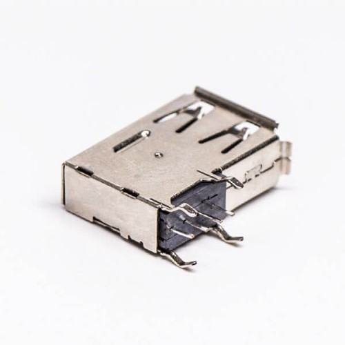 USB 2.0 A Female Flag Type Through Hole for PCB Mount USB 2.0 A Female Flag Type Through Hole for PCB Mount