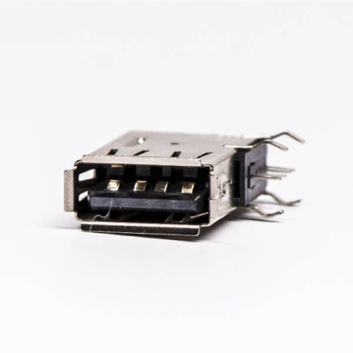 USB 2.0 A Female Flag Type Through Hole for PCB Mount USB 2.0 A Female Flag Type Through Hole for PCB Mount