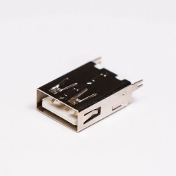 USB 2.0 Connector Female Straight Through Hole for PCB Mount 20pcs