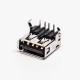 USB 2.0 Right Angled Female Type A Black DIP for PCB Mount USB 2.0 Right Angled Female Type A Black DIP for PCB Mount