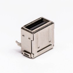 USB 2.0 Type A Female Connector Right Angled DIP for PCB Mount