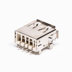 USB 2.0 Type A Female Port Through Hole