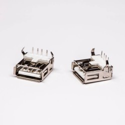 USB 2.0 Type A Female Right Angled Throught Hole for PCB Mount