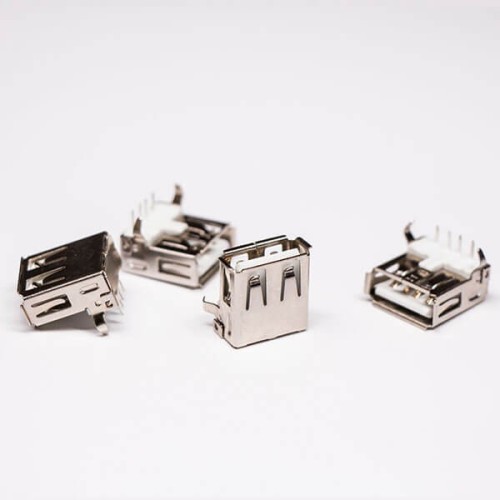 USB 2.0 Type A Female Right Angled Throught Hole for PCB Mount USB 2.0 Type A Female Right Angled Throught Hole for PCB Mount