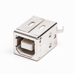 USB 2.0 Type B Female Straight DIP Through