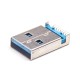 Usb 3.0 2.0 Connector Male 90 Degree Long Type 3.0A connector Usb 3.0 2.0 Connector Male 90 Degree Long Type 3.0A connector