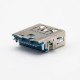 USB 3.0 A Connector Straight 9 Pin Female Offset Type Panel Mount USB 3.0 A Connector Straight 9 Pin Female Offset Type Panel Mount