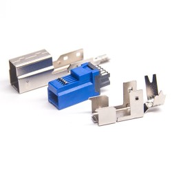 USB 3.0 B Solder Type Male with Shell 20pcs