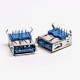 USB 3.0 DIP Type A Female Right Angled for PCB Mount 20pcs USB 3.0 DIP Type A Female Right Angled for PCB Mount 20pcs