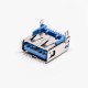 USB 3.0 Female 90° Type A SMT for PCB Mount USB 3.0 Female 90° Type A SMT for PCB Mount