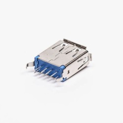 USB 3.0 Female Connector Type A Straight Through Hole 20pcs