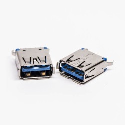 USB 3.0 Female Connector Type A Straight Through Hole 20pcs