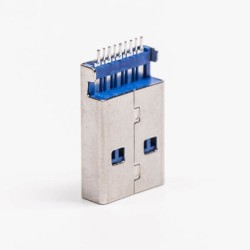 USB 3.0 Male Connector Type A Offset Type SMT for PCB Mount