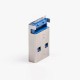 USB 3.0 Male Type A Connector Straight SMT Offset Type USB 3.0 Male Type A Connector Straight SMT Offset Type
