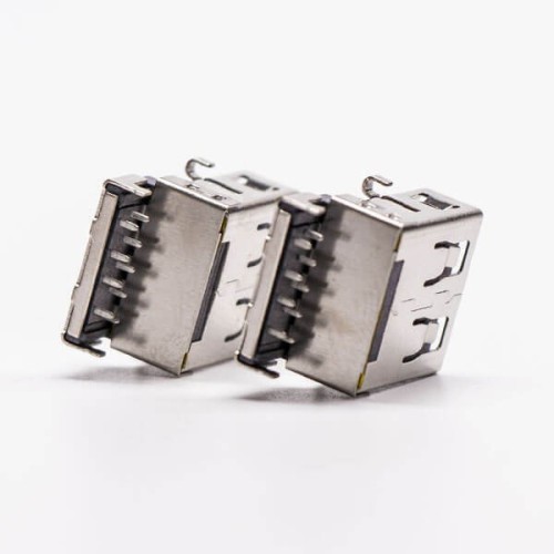 USB 3.0 Offset Type Female Right Angled Type A DIP for PCB Mount 20pcs USB 3.0 Offset Type Female Right Angled Type A DIP for PCB Mount 20pcs