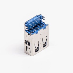 USB 3.0 Speed Type A Connector Female 90 Degree SMT Offset Type
