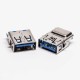 USB 3.0 Speed Type A Connector Female 90 Degree SMT Offset Type USB 3.0 Speed Type A Connector Female 90 Degree SMT Offset Type