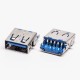 USB 3.0 Speed Type A Connector Female 90 Degree SMT Offset Type USB 3.0 Speed Type A Connector Female 90 Degree SMT Offset Type