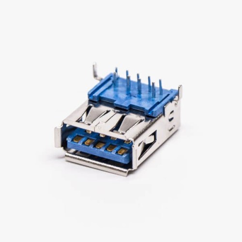 USB 3.0 Type A Port Right Angled Female DIP Through Hole 20pcs USB 3.0 Type A Port Right Angled Female DIP Through Hole 20pcs