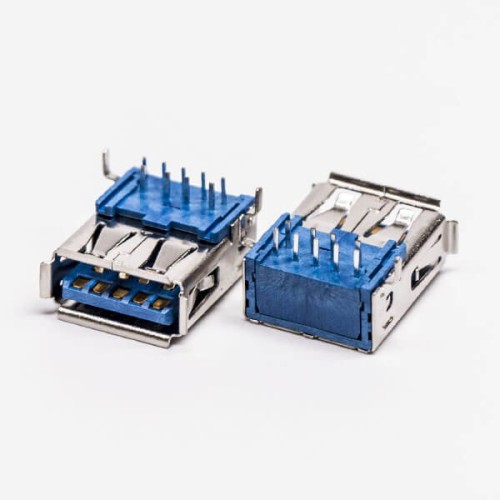 USB 3.0 Type A Port Right Angled Female DIP Through Hole 20pcs USB 3.0 Type A Port Right Angled Female DIP Through Hole 20pcs