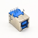 USB 3.0 Type B Female Right Angled Through Hole for PCB Mount USB 3.0 Type B Female Right Angled Through Hole for PCB Mount