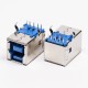 USB 3.0 Type B Female Right Angled Through Hole for PCB Mount USB 3.0 Type B Female Right Angled Through Hole for PCB Mount