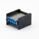 USB A Female Connector Dual 3.0 Straight 9 Pin Through Hole Metal Shell SMT Type USB A Female Connector Dual 3.0 Straight 9 Pin Through Hole Metal Shell SMT Type