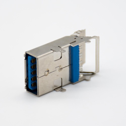 USB Adapter 9 Pin Female Type A 3.0 SMT Connector USB Adapter 9 Pin Female Type A 3.0 SMT Connector