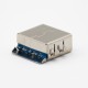 USB Connector 3.0 Offset Type A 9 Pin Female Straight USB Connector 3.0 Offset Type A 9 Pin Female Straight