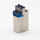 USB Connector B 3.0 Male Straight 9 Pin Solder Type for Cable USB Connector B 3.0 Male Straight 9 Pin Solder Type for Cable