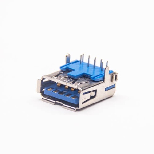 Usb Connector for PC Type A 3.0 Type Gold Plated 9p PCB Usb Connector for PC Type A 3.0 Type Gold Plated 9p PCB