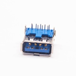 Usb Connector for PC Type A 3.0 Type Gold Plated 9p PCB 20pcs