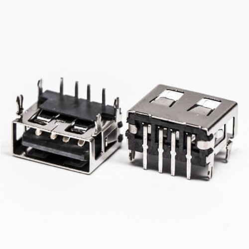 USB Connector for PCB Mounting Female Through Hole USB Connector for PCB Mounting Female Through Hole