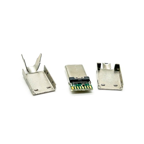 USB Connector Type C with Shell 22.0mm USB Connector Type C with Shell 22.0mm