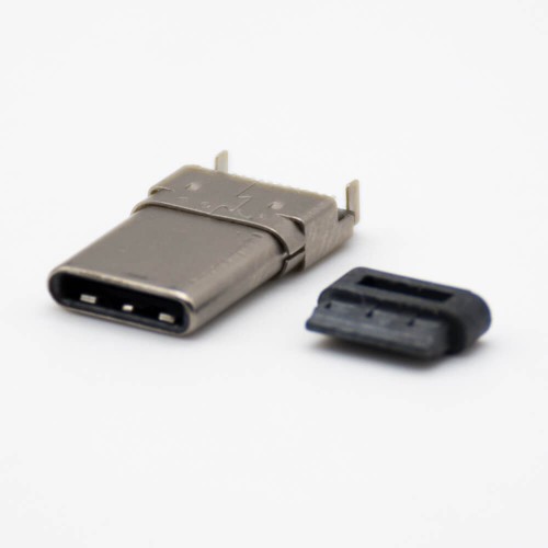 USB Connector Types C 3.1 Offset Type Straight Male 24 Pin SMT Type USB Connector Types C 3.1 Offset Type Straight Male 24 Pin SMT Type
