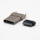 USB Connector Types C 3.1 Offset Type Straight Male 24 Pin SMT Type USB Connector Types C 3.1 Offset Type Straight Male 24 Pin SMT Type
