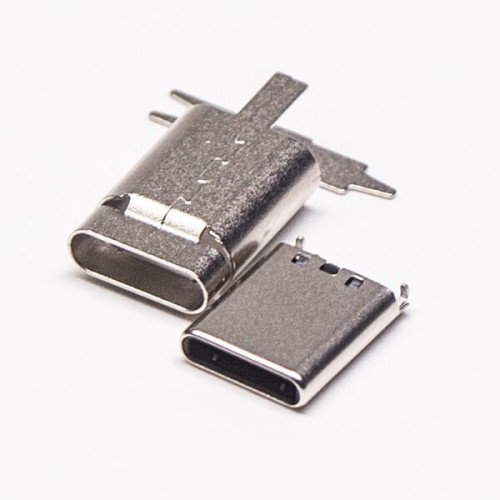 USB Connectors Type C 180 Degree with Shell USB Connectors Type C 180 Degree with Shell